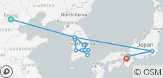 Beijing, Koreaanse schoonheid en Japan - 15 bestemmingen