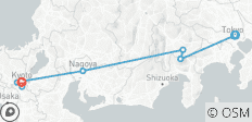 Zentraljapan Ende in Kyoto (7 Destinationen) - 7 Destinationen