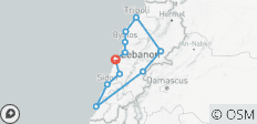 Tour personalizado de 12 días por el Líbano, con salida diaria (Guía y Conductor Privados) - 11 destinos