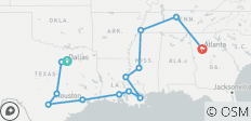 VS - 14 dagen Het grote Amerikaanse zuiden - 13 bestemmingen