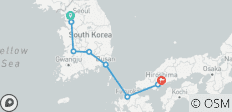 De Seúl a Hiroshima (including Fukuoka) - 8 destinos