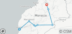 5 días de Descubrimiento del Desierto: De Agadir a Fez vía Marrakech - 8 destinos