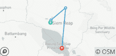Viaje al Patrimonio de Angkor - 4 días en Siem Reap - 4 destinos