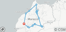 Viaje a Marruecos en 11 días : Desiertos, Montañas, Ciudades Imperiales - 18 destinos