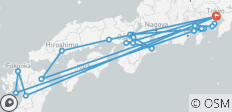 Gunstig Japan in 18 dagen - 26 bestemmingen