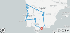 Portugal & Andalusië Vanaf Costa del Sol - 11 dagen - 15 bestemmingen