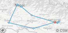 Wandelen door de hoogtepunten van Nepal - 9 bestemmingen