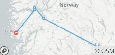 Magia de los Fiordos Oslo a Bergen - 7 días - 5 destinos