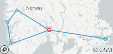 La Magia de los Fiordos De Estocolmo a Stavanger - 11 días - 6 destinos