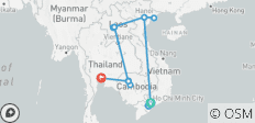 Secrets of Southeast Asia (5 Star) - 16 days - 18 destinations