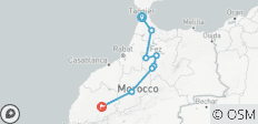 9 jours de visite des villes impériales du Maroc au départ de Tanger - 8 destinations
