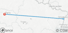 Der Weihnachtszauber von Paris und Straßburg - 3 Destinationen