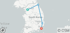 Lo Mejor de Corea del Sur en 8 Días (Guía Privado Sin Grupo) Viaje en Familia Personalizable - 4 destinos