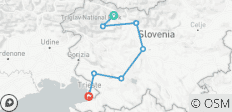 Gravel Slovenia – Alps to Adriatic - 7 destinations