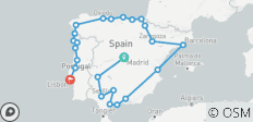 20 días por la Península Ibérica desde Madrid - 24 destinos