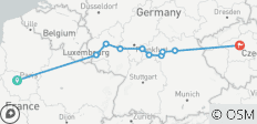 París, Praga y las joyas ocultas de Alemania (2027) (París a Praga, 2027) - 10 destinos
