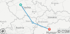 Prague - Vienna - Budapest Express - 3 destinations