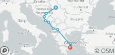 Viaje en grupo reducido por 7 países: de Belgrado a Atenas y Dubrovnik - 9 destinos