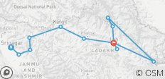 De Cachemira a Ladakh: Donde los Valles se Encuentran con el Cielo