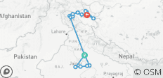 Northern India & Himalayan Trails - 17 destinations