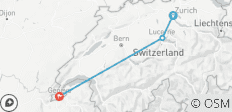 Luxe Zwitserland Rondreizen voor Senioren - 10 Dagen - 3 bestemmingen