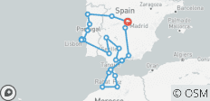 Andalucía, Lisboa y Marruecos Explorer 2026-27 - 14 días - 24 destinos