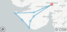 Circuit divin du Gujarat : Ahmedabad - Somnath - Dwarka - Rajkot - 8 destinations