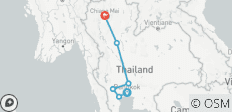 Treasures of Thailand (Intra Tour Air Bangkok To Sukhothai) - 10 destinations