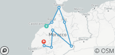 Grand Tour & Kasbah Route Morocco in 10 Days, 9 Nights in Destination - 9 destinations