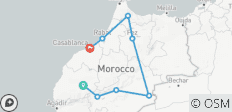 9 jours de découverte du Maroc : De Marrakech à Casablanca - 8 destinations
