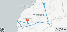 Circuit de 14 jours à la découverte du Maroc - De Fès à Marrakech - 9 destinations