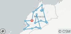 Expédition de 20 jours au Grand Maroc : Des villes impériales au Sahara et à la côte atlantique - 21 destinations