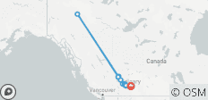 Circuit de 5 jours dans les Rocheuses canadiennes avec visite des parcs nationaux de Banff, Jasper et Yoho - 14 destinations