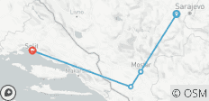 Ontdek Bosnië & Herzegovina - vanuit Sarajevo - 4 bestemmingen