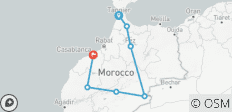 9 Tage Marokko Tour von Tanger nach Casablanca - 8 Destinationen