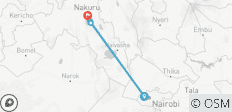 Lake Nakuru National Park day trip from Nairobi(Private) - 5 destinations