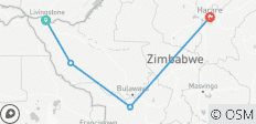 Lo Mejor de Zimbabue: Expedición Panorámica, Patrimonio y Safari 7 Días / 6 Noches - 4 destinos