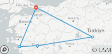 8 Days Best Of Turkey Tours by Plane - 6 destinations