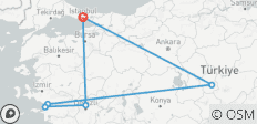 Magnífica Turquía - 5 Días - 6 destinos
