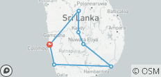 Gran Viaje de Descubrimiento de Sri Lanka - 10 Días - 7 destinos