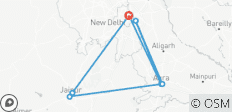 Delhi, Agra & Jaipur Express (5 Star) - 4 days - 7 destinations