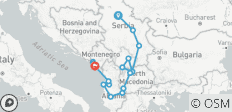 Belgrad nach Budva - 11 Tage - 18 Destinationen