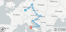 3. RALLY EUROPE 2026 - 14 Destinationen