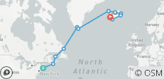 Islandia, Groenlandia y Canadá Boston (Massachusetts) a Reikiavik - 12 destinos