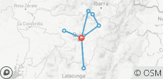 Lo más destacado de 6 días por Ecuador continental: Quito, Otavalo, Cotopaxi y el bosque nuboso de Mindo - 9 destinos