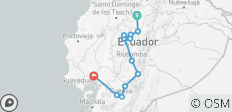 8 días por Ecuador continental: Quito, Cotopaxi, Quilotoa, Cuenca y Guayaquil, Tour Privado - 12 destinos