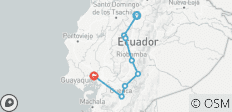 5-Días Quito y la Avenida de los Volcanes: Quilotoa, Ingapirca, Cuenca, Guayaquil - 8 destinos