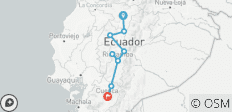 7 Tage komplette Vulkan-Allee, Cotopaxi, Quilotoa, Baños, Chimborazo, Ingapirca & Cuenca, Privatreise - 9 Destinationen