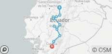 Excursión Privada de 7 Días por la Avenida de los Volcanes, Cotopaxi, Quilotoa, Baños, Chimborazo, Ingapirca y Cuenca - 12 destinos