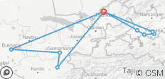 Visite de l\'Ouzbékistan ensoleillé - Visite privée - 10 destinations
